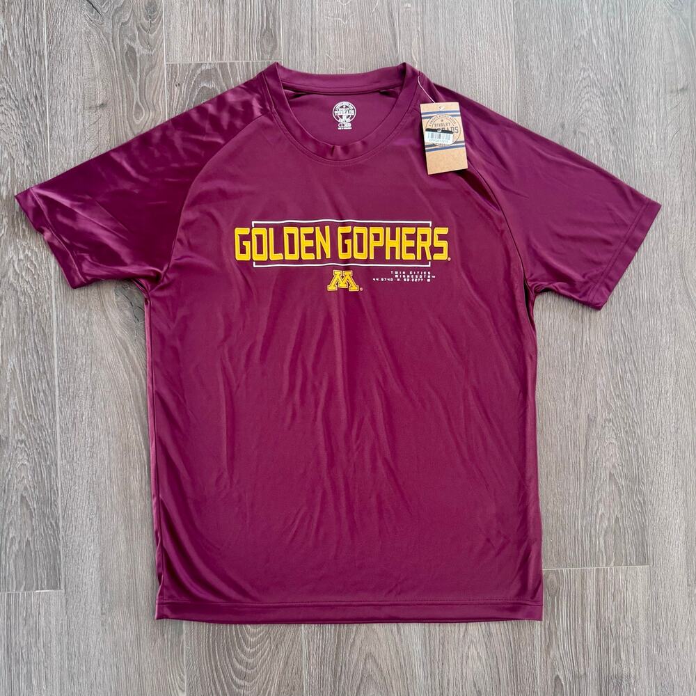 NCAA University Minnesota Golden Gophers Fan Tshirt Men Large Rivalry Threads